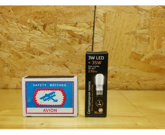 Gauss LED G9 AC185-265V 3W 2700K упаковка Gauss LED G9 AC185-265V 3W 2700K упаковка
