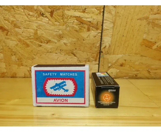 Gauss LED G9 AC185-265V 3W 2700K упаковка Gauss LED G9 AC185-265V 3W 2700K упаковка