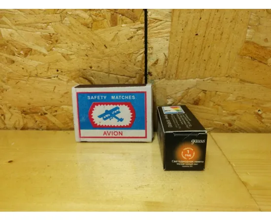 Gauss LED G9 AC220-240V 3W 2700K упаковка Gauss LED G9 AC220-240V 3W 2700K упаковка