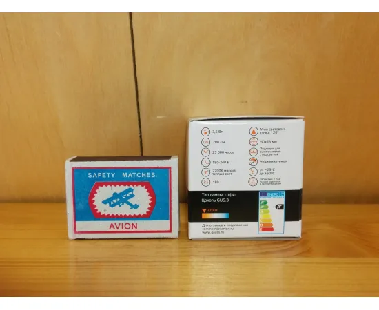 Gauss LED Elementary MR16 GU5.3 3.5W 2700K характеристики