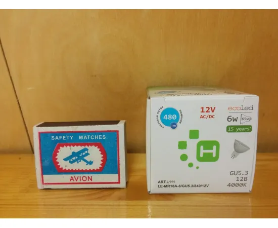 НАНОСВЕТ LE-MR16A-6/GU5.3/840/12V характеристики