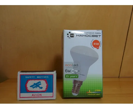 НАНОСВЕТ LE-R50-6/E14/827 упаковка