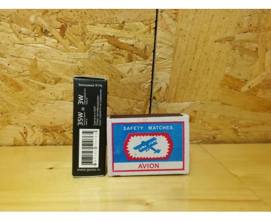 Gauss LED G9 AC185-265V 3W 2700K 1/20/200 диммируемая характеристики