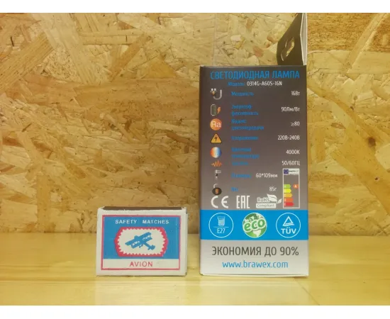 Brawex 0314G-A60S-16N арт. 0314G-A60S-16N Характеристики