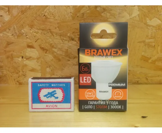 Brawex 4107J-PAR16k1-6L арт. 4107J-PAR16k1-6L Упаковка Brawex 4107J-PAR16k1-6L арт. 4107J-PAR16k1-6L Упаковка