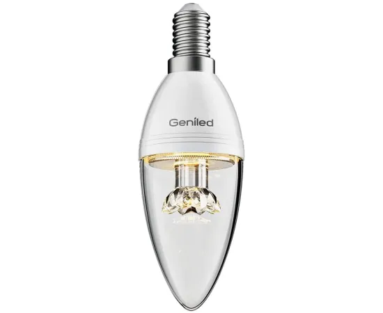 Geniled E14 C37 8W 4200 К линза арт. 01203 лампа