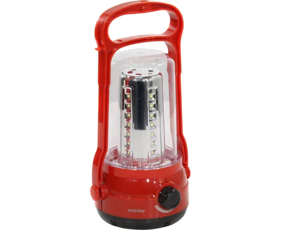 Аккумуляторный кемпинговый фонарь Smartbuy 35+6 SMD, красный (SBF-36-R)/30 арт. SBF-36-R