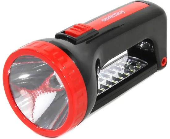 Аккумуляторный фонарь-прожектор Smartbuy 2 в 1 1W+12 SMD, черный (SBF-303-K)/60 арт. SBF-303-K