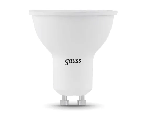 Фото характеристики Лампа Gauss MR16 7W 600lm 3000K GU10 LED арт. 101506107