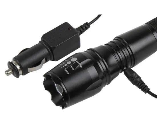 Аккумуляторный светодиодный фонарь Smartbay CREEXM-L T6 10W с системой фокусировки луча, черный (SBF-20-K)/80 арт. SBF-20-K