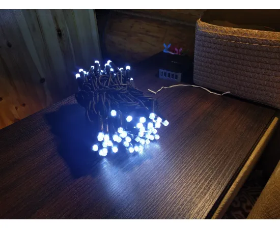 Гирлянда Feron CL33 4000K линейная (7.5w, 10м+1.6м чёрный шнур, 220v) арт. 26751