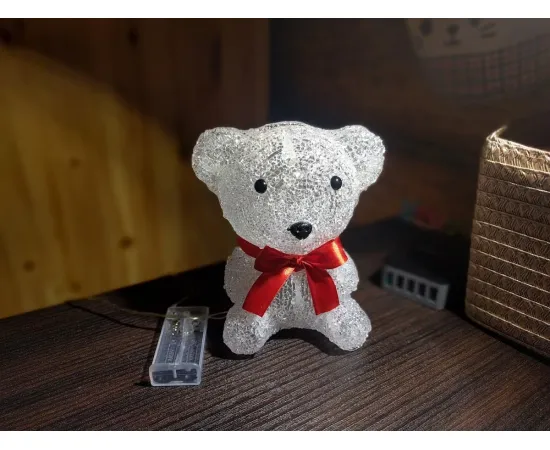 Гирлянда Feron LT024 белый световая фигура (0.5w, 135*110*160мм, 3v батарейки 2*AA) арт. 26722