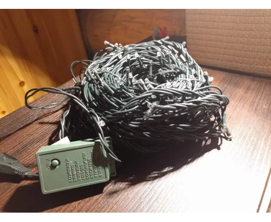 Гирлянда Feron CL06 5000K линейная (14.4w с контроллером, 20м+5м зелёный шнур, 220v) арт. 26733