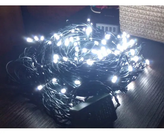 Гирлянда Feron CL06 5000K линейная (14.4w с контроллером, 20м+5м зелёный шнур, 220v) арт. 26733