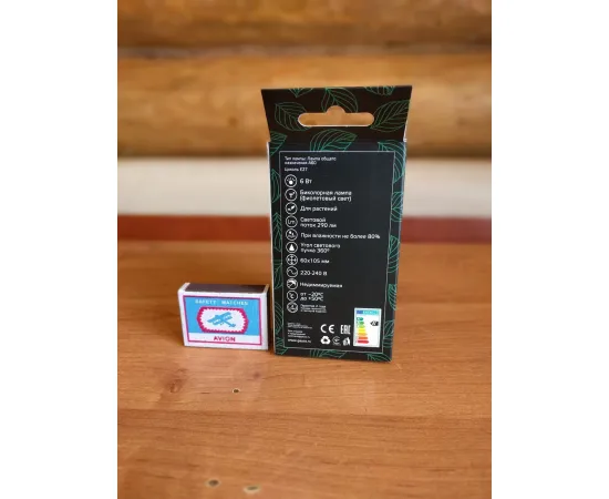 Характеристики Gauss LED Fito Filament A60 6W E27 1/50 арт. 102802906