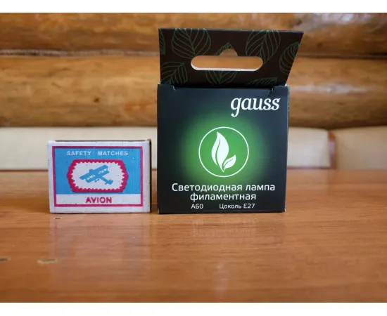 Коробка Gauss LED Fito Filament A60 6W E27 1/50 арт. 102802906