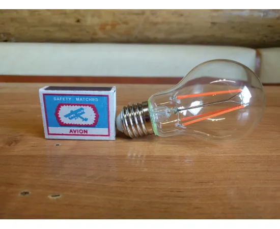 Лампа Gauss LED Fito Filament A60 6W E27 1/50 арт. 102802906