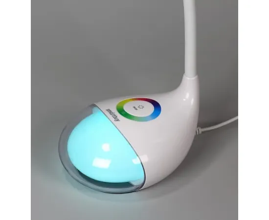 Светодиодный настольный светильник Smartbuy-7W/NW/3-S Dim/RGB/W арт. SBL-DL-7-NW3-SRGB-White