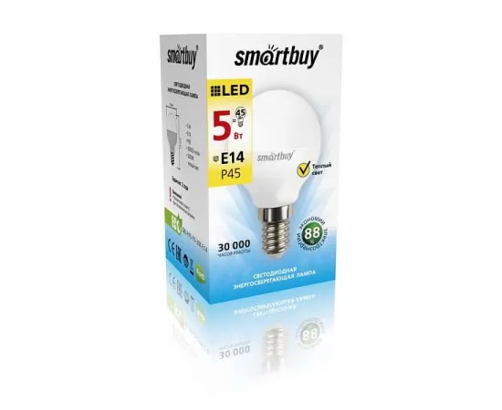 Smartbuy-P45-05W/3000/E14 арт. SBL-P45-05-30K-E14